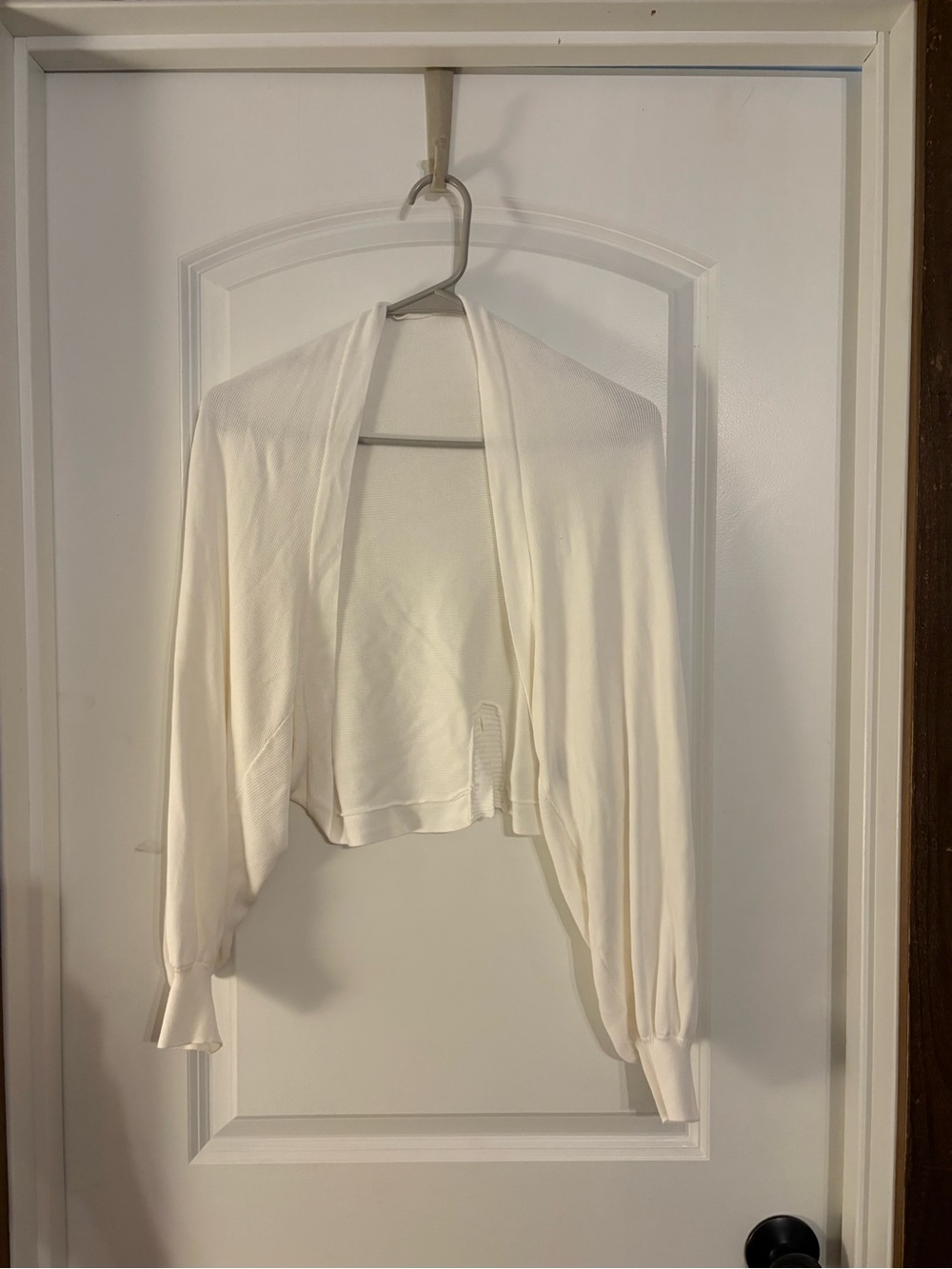 Amazon Ivory Open-Front Women's Bolero Cardigan